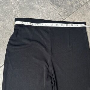 Misoook Petite Small Black Pull On Dress Pants Women’s Straight Leg Work Pants